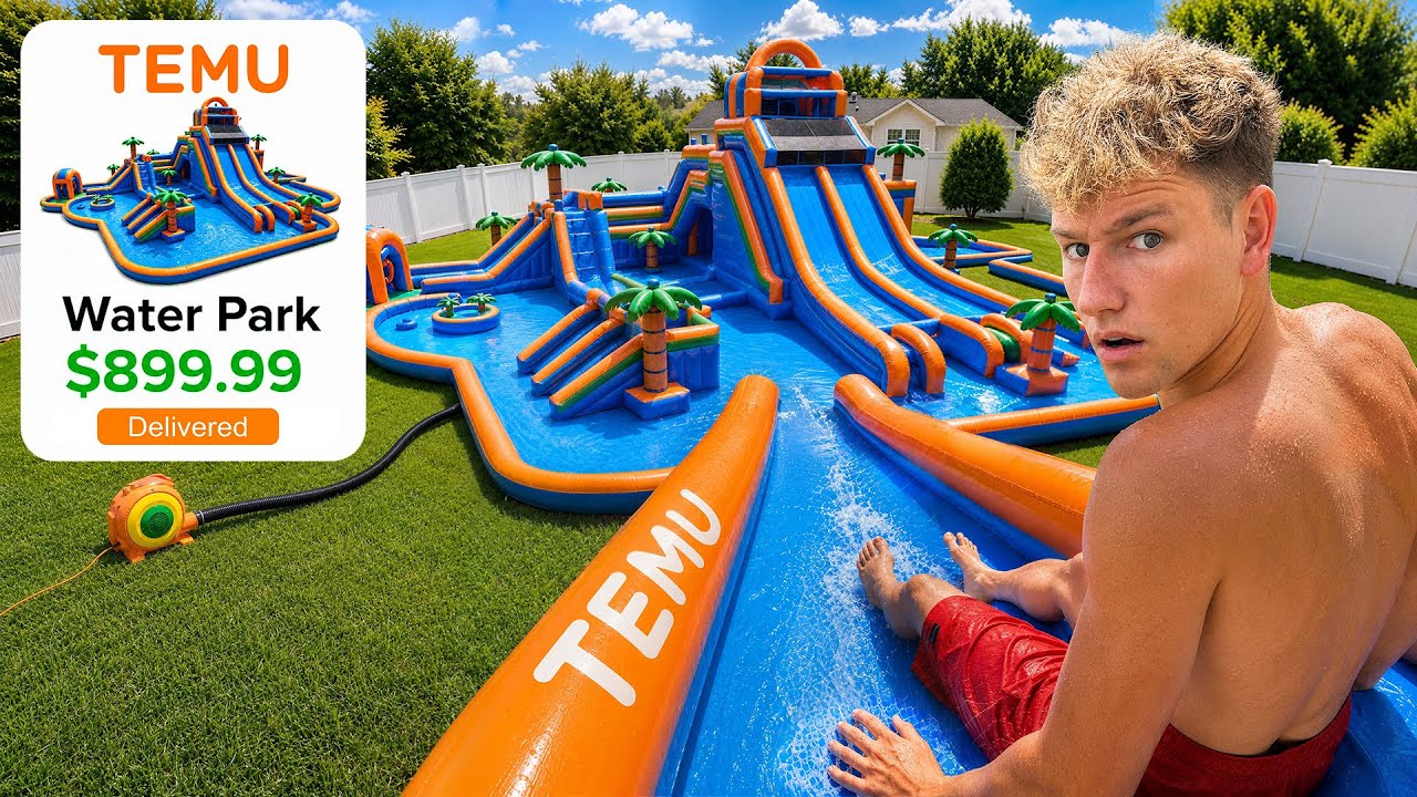 I Tested TEMU Waterparks!