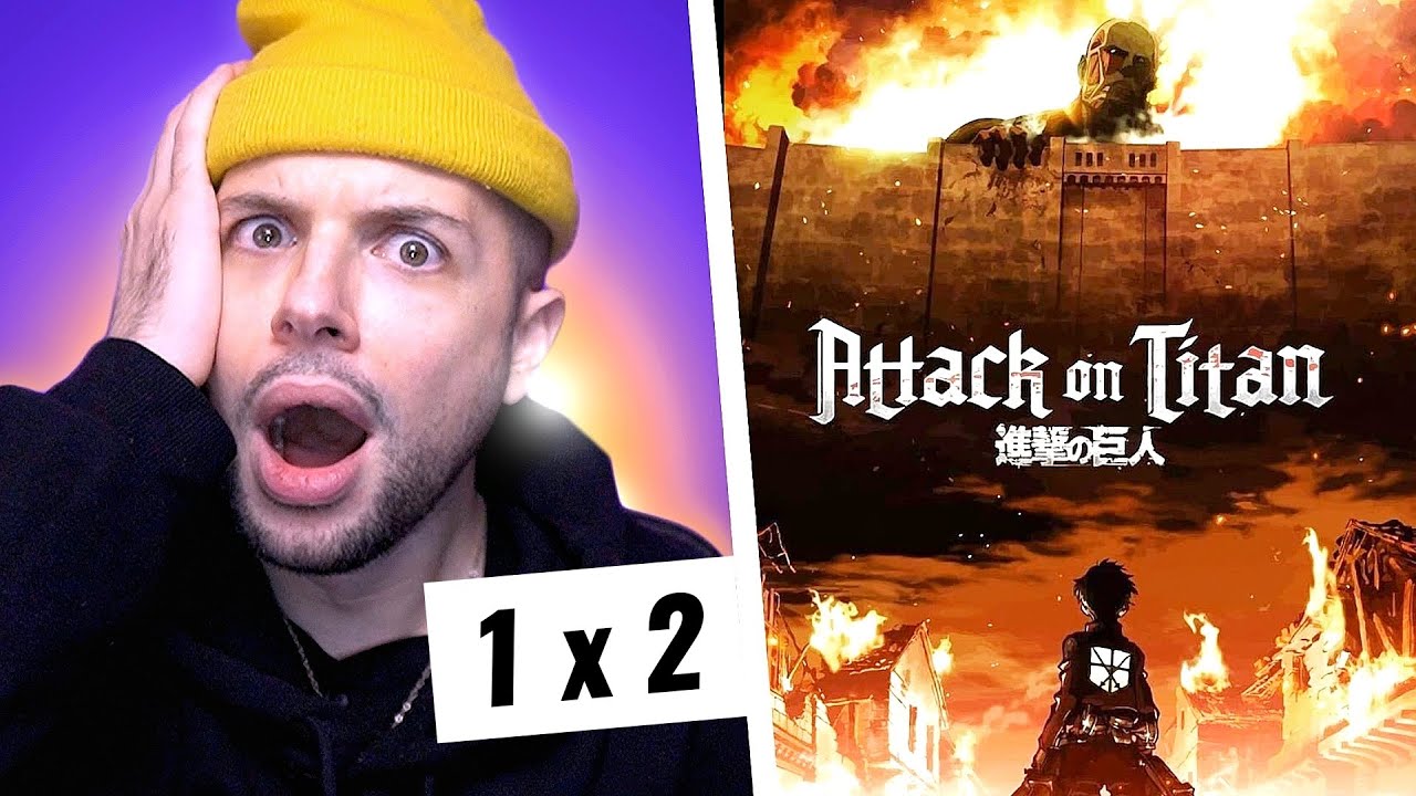 L'ATTAQUE DES TITANS - SAISON 1 EPISODE 2 | VF | REACTION (EXTRAIT