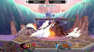 Demi (Mr. Game & Watch) vs rydra (Ridley) - Afterburner 2026 Top 128 Qualifier