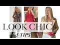 HOW TO LOOK CHIC &amp; EFFORTLESS IN FALL