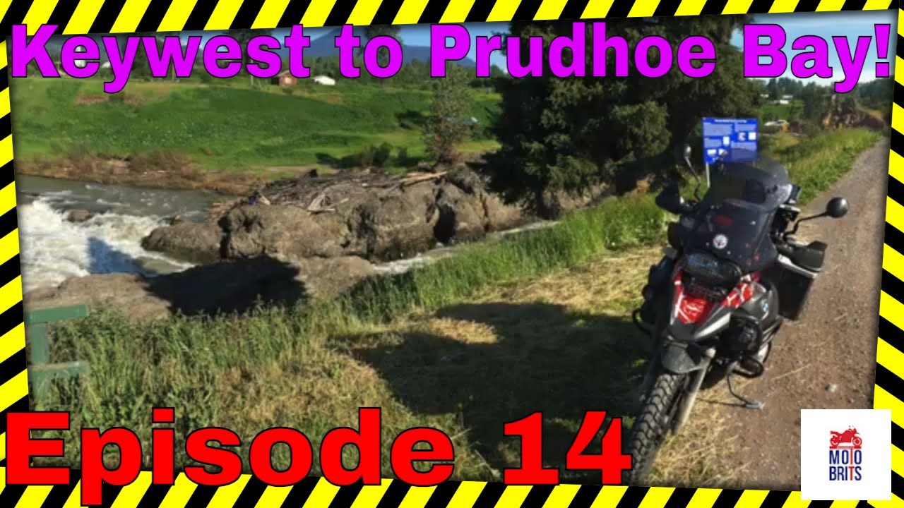 Motorcycle Trip across America From Key West to Prudhoe Bay EP14