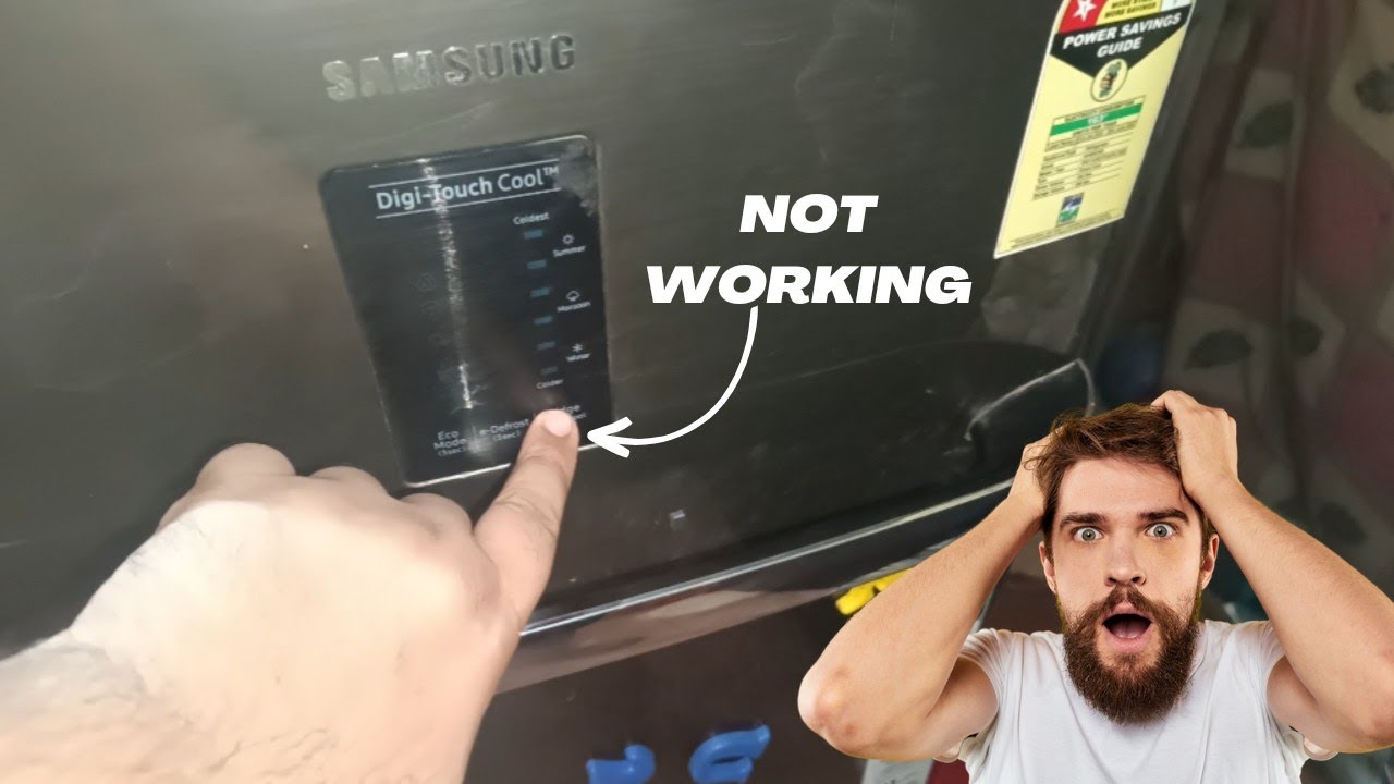 Why Samsung Refrigerator Control Panel Not Responding: Solutions