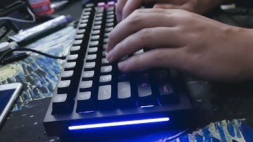 GMMK Pro with Lubed Holy Pandas Sound Test