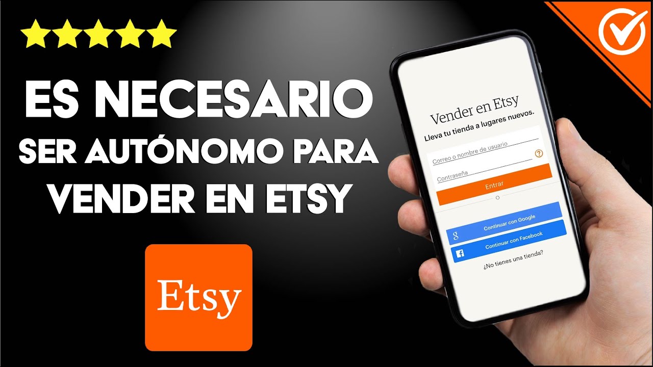 ¿Es necesario ser autónomo para vender productos en ETSY? - YouTube