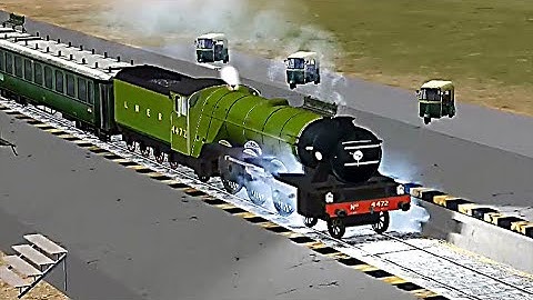 Train Sim - India Using Flying Scotsman - Simulasi Kereta Api