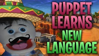 FORTNITE - PETEY THE PUPPET LEARNS A NEW LANGUAGE.