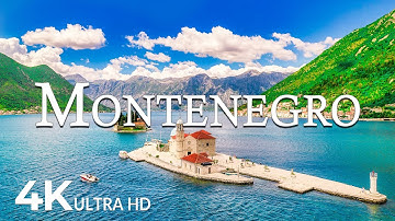 FLYING OVER MONTENEGRO (4K UHD) – Soothing Music Along With Beautiful Nature Video - 4K Video UHD