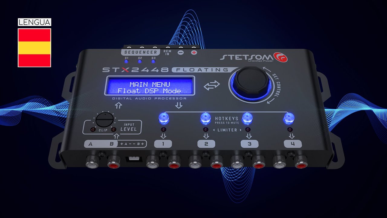 Stetsom STX2448 FLOATING Full Professional DSP Digital Signal Processo