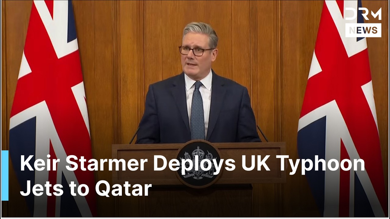 BREAKING NEWS: UK PM Keir Starmer Sends Fighter Jets to Qatar as Iran War Escalates | AC1G