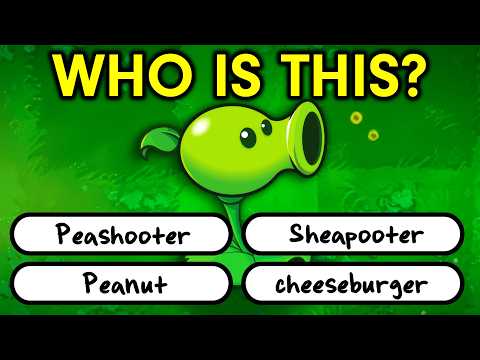 I Took A "PvZ Test"