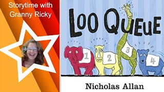 LOO QUEUE - fun read aloud bedtime story for kids; a story about standing in a queue for the toilet