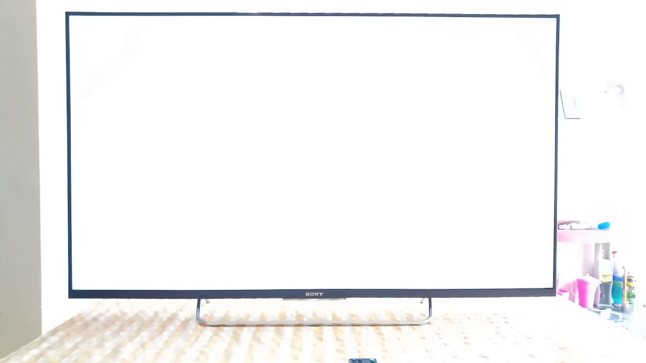 Sony bravia KDL50W805C stuck to daydream or screen saver, please help