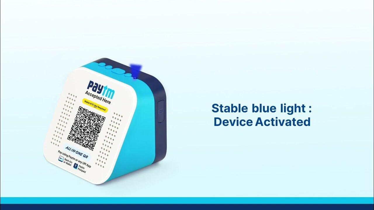 [ENG] Paytm Soundbox Step by Step Guide YouTube
