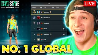 GETTING #1 GLOBAL IN NEW ERA! NEW STATE MOBILE LIVE