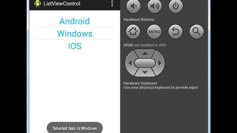 Android 4 4 Tutorials 5 Simple ListViewControl Part 2 Apply styles in API 19 By Anant Shah 387001
