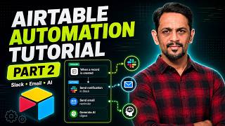 Airtable Automations Tutorial: Slack Alerts, Email Reminders and AI Task Digests