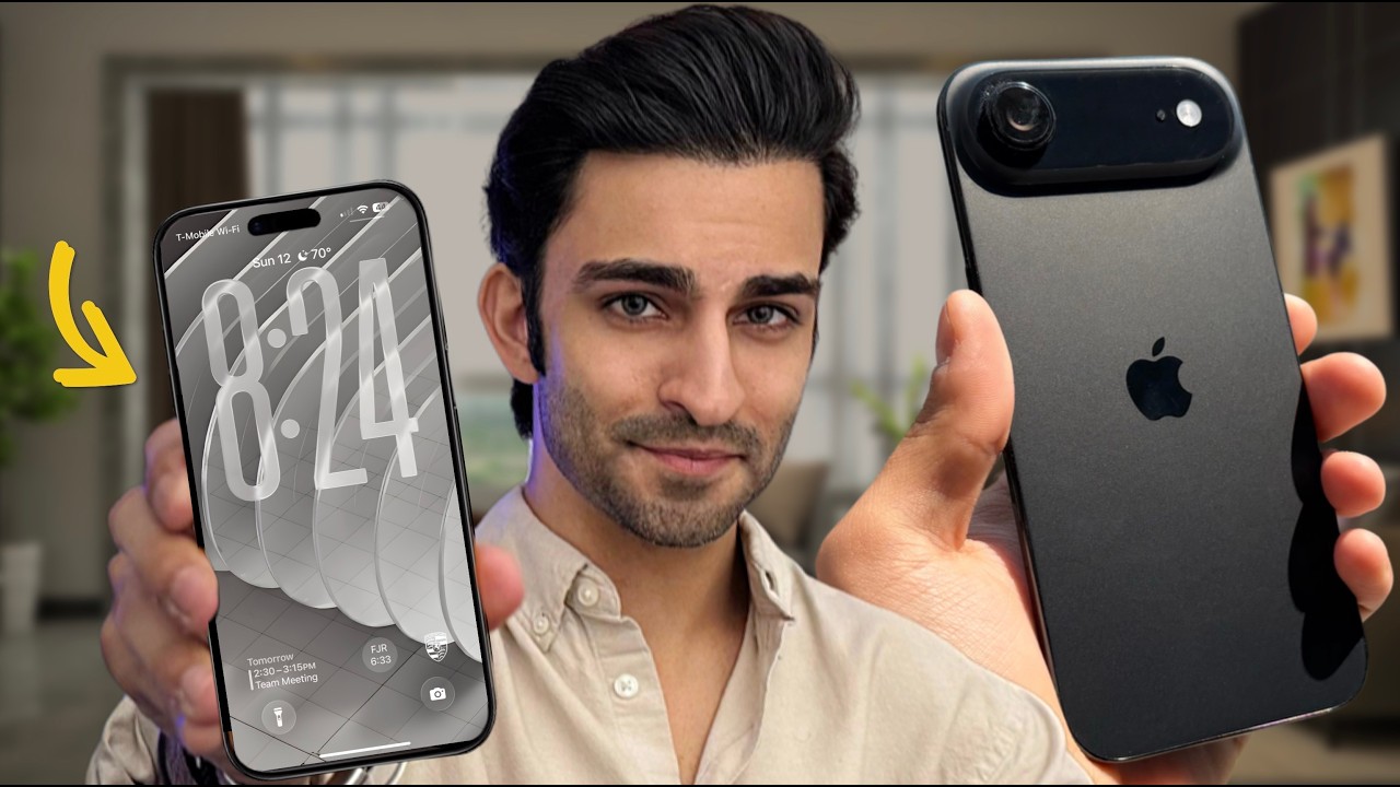 Что находится на моем iPhone Air — настройка главного экрана, виджеты и избранные приложения!