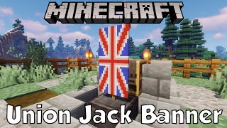 Minecraft Union Jack Banner Tutorial (1.16)