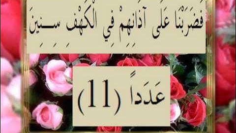 القرآن الكريم سورة الكهف الأية 11