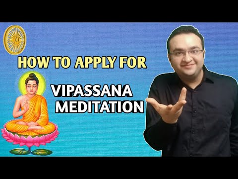 Vipassana Meditation | How to apply for Vipassana Meditation | Apply for Vipassana | By NEER ACADEMY