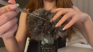 ASMR｜Bug Searching ｜Pulling Yarn out from your head with tweezers🪡（No Talking）