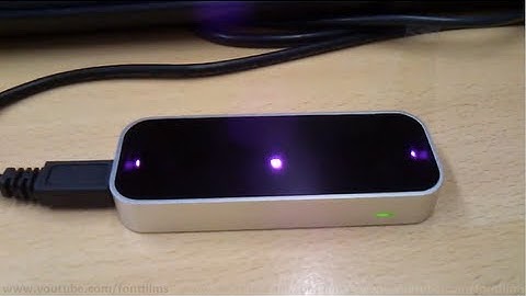 Leap Motion First Contact, Initial Tests