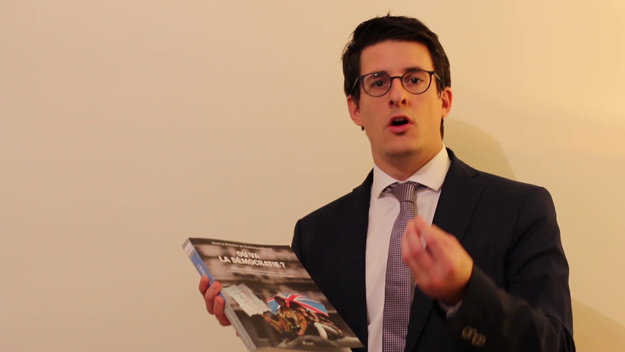 Johan Rochel présente l'ouvrage "Où va la démocratie?", disponible en librairie