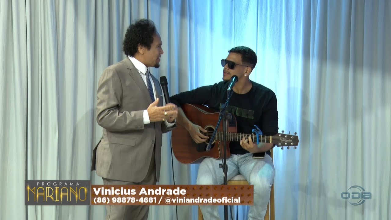 Vinicius Andrade anima o Programa Mariano 02 09 2023