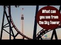 What can you see from the SeaWorld Orlando Sky Tower