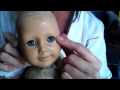 Cherry&#39;s 1st Custom AG Doll pt 2: removing the factory make-up