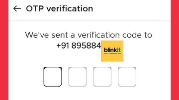 Blinkit Fix OTP Verification Code Not Receive Problem Solve
