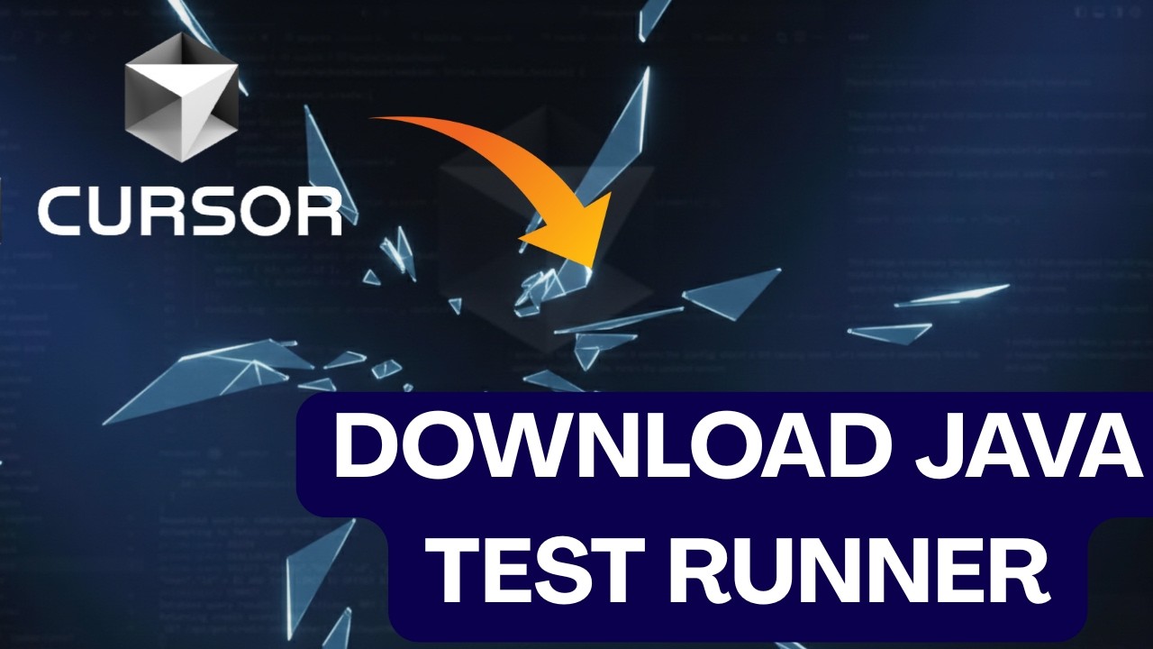 How to Download Java Test Runner Extension in Cursor AI 2026? - YouTube
