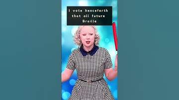 Sign Langauge: Braille Hide and Seek #accessibility #reading #advocate