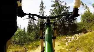 GoPro HD: Downhill I Lofsdalen Bike Park, Happy MTB. Kona Operator