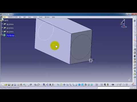 41 CATIA V5 Beginner Tutorial  Removed Multi sections Solid Basic