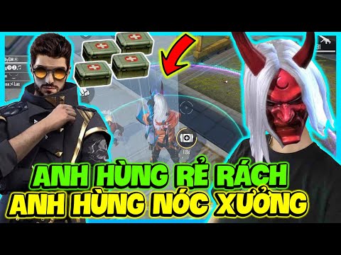 (FREE FIRE)HUYỀN THOẠI TỬ CHIẾN HÙNG AKIRA CẦM ALOK LEO NÓC XƯỞNG BƠM MÁU TANK BO CÂN 4 ĐỊCH BẤT LỰC