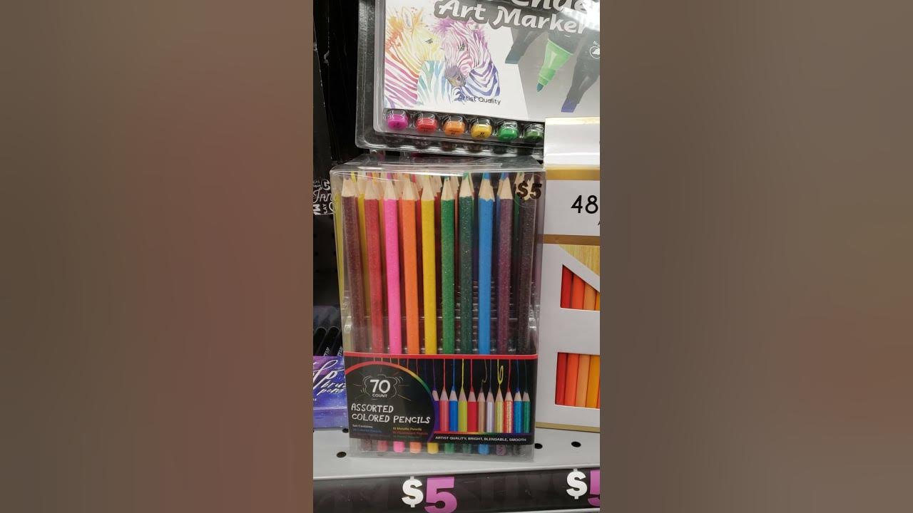 colored pencils 70-count, Five Below