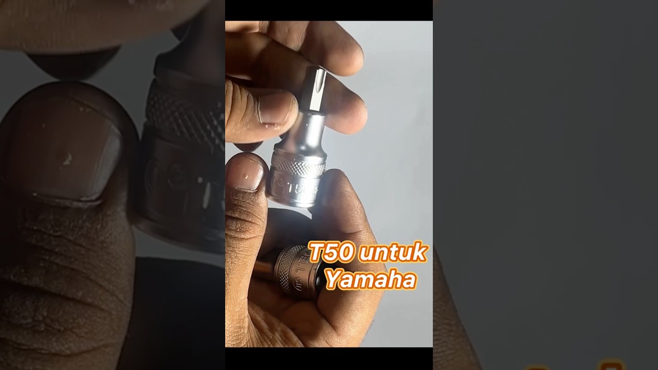 Review Kunci matasock T40-honda & T50-yamaha beli di shoppe. Melepas kaliper rem 