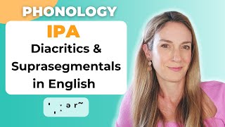 IPA Diacritics & Suprasegmentals | Transcription | Phonology