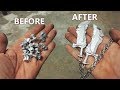 Turn Aluminum Bolts Into Mini Blades Of Chaos (God Of War)