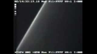 NASA UFO in UV on STS-75
