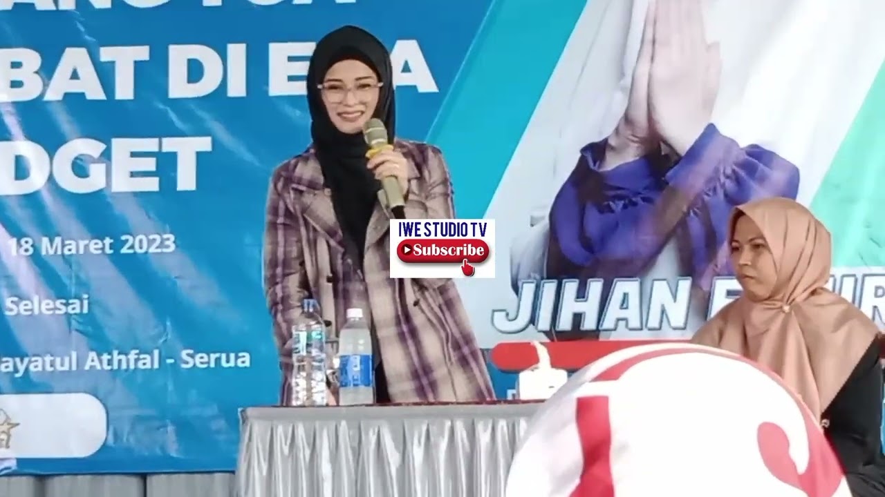 TETEH JIHAN FAHIRA LEBIH SUKA NONTON BERITA DARIPADA SINETRON