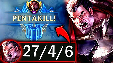DARIUS TOP IS VERY BROKEN IN THIS CURRENT STATE (PENTA KILL) - 2025 Darius TOP Gameplay Guide