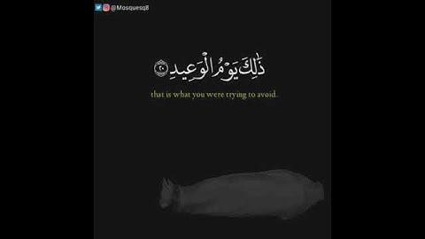 ||سورة ق|| للقارئ: سعيد الخطيب