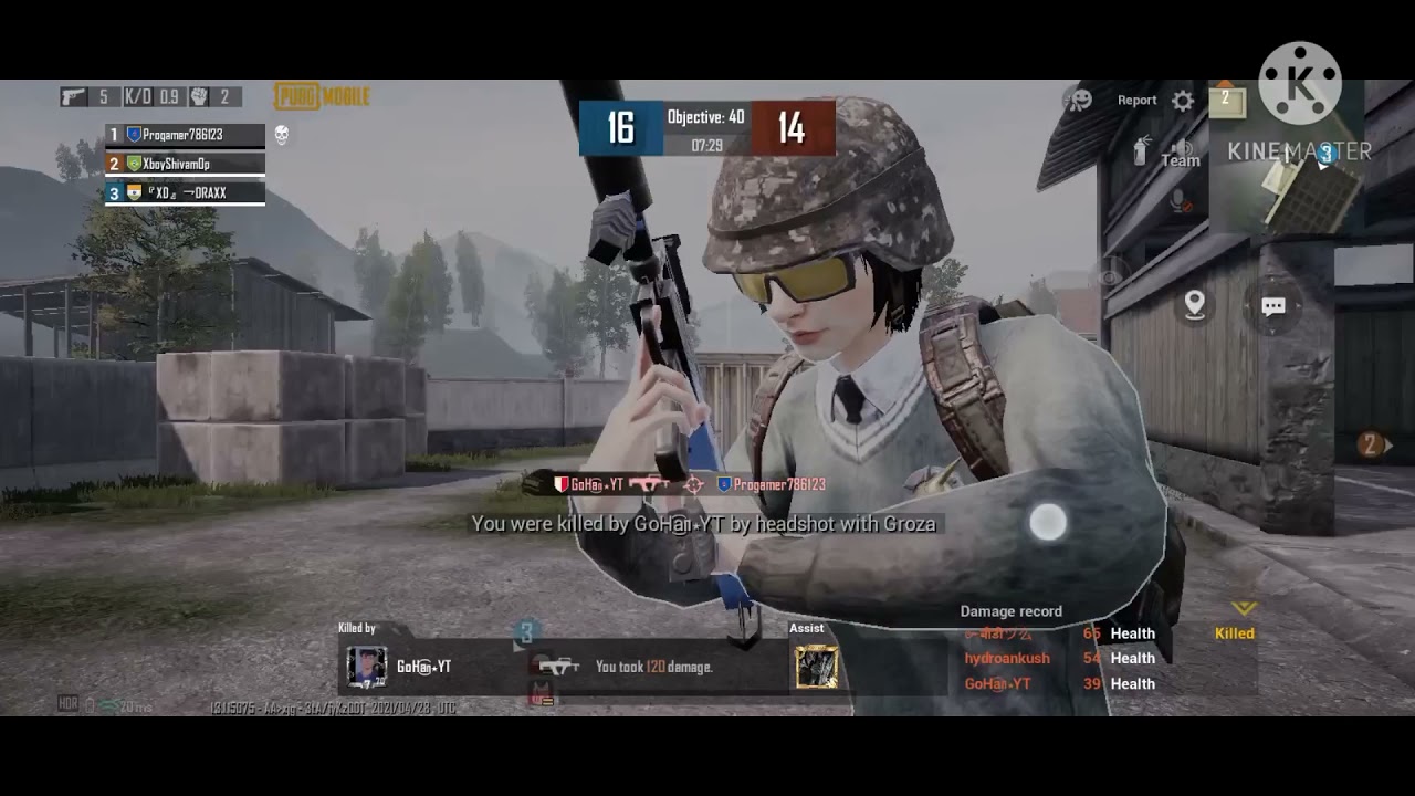 ONE YOUTUBER PLAY 3V3   IN. PUB G.  MOBILE  PRO GAMER OP