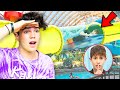 EXTREME Hide & Seek In Worlds LARGEST Water Park! ft. Salish & Nidal