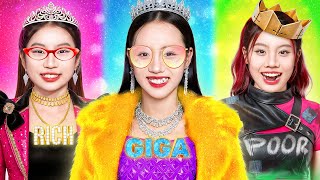 Download Lagu Broke Vs Rich Vs Giga Rich Student In Color Makeover Contest! Black Vs Pink Challenge! MP3 Download Lagu Broke Vs Rich Vs Giga Rich Student In Color Makeover Contest! Black Vs Pink Challenge! MP3