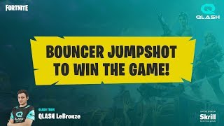 Fortnite Bouncer Jumpshot By Qlash Lebronze