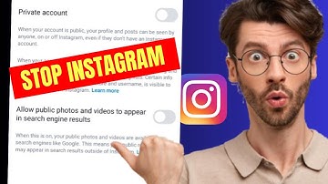 How to Stop Instagram to Show Your Public Photos and Videos to Appear in Search Engine Results