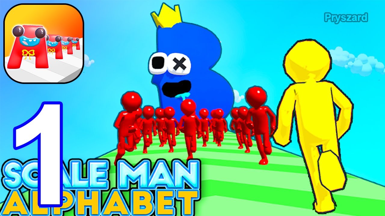 Scaleman - Up size - Gameplay Walkthrough Part 1 All Levels Stickman ScaleMan (iOS, Android)